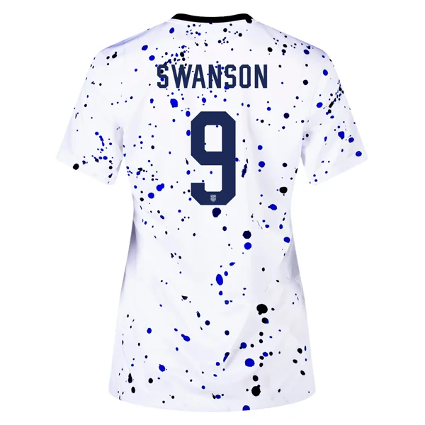 Nike Womens United States Mallory Swanson 4 Star Home Jersey 23/24 w/ 2019 World Cup Champion Patch (White/Loyal Blue) Polished Men's Silk Nike Womens United States Mallory Swanson 4 Star Home Jersey 23/24 w/ 2019 World Cup Champion Patch (White/Loyal Blue) Polished Men's Silk