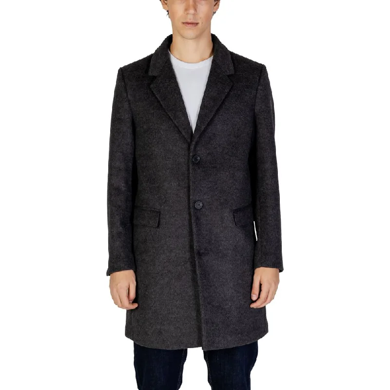 Antony Morato  Polyester Men's Jacket Traditional Men's Country