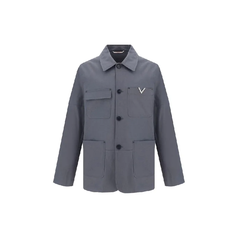 Valentino Pap Caban Men's Jacket Athletic Men's Compression