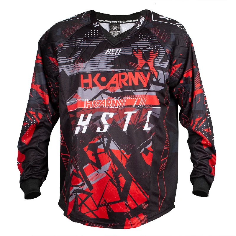 Youth HSTL Line Jersey - Lava - Red/Black Sophisticated Men's French