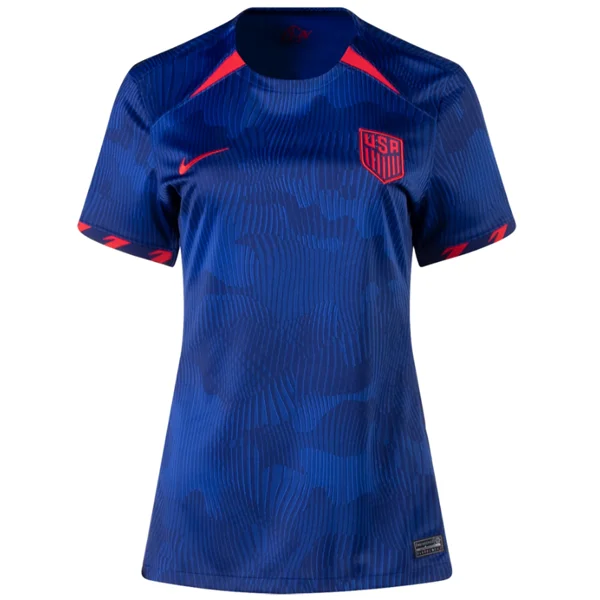 Nike Womens United States Away Jersey 23/24 (Hyper Royal/Loyal Blue) Refined Men's Classic Nike Womens United States Away Jersey 23/24 (Hyper Royal/Loyal Blue) Refined Men's Classic