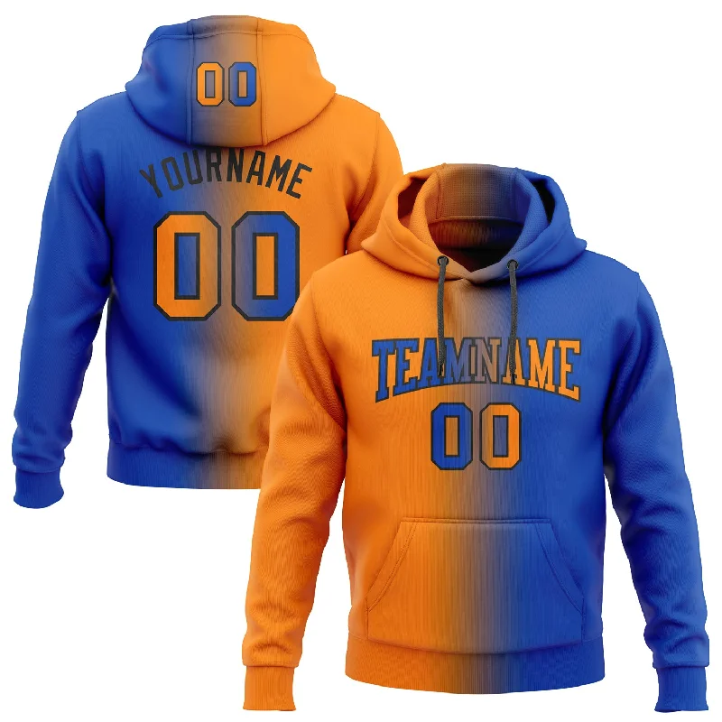 Custom Stitched Thunder Blue Blaze Orange-Black Gradient Fashion Sports Pullover Sweatshirt Hoodie Refined Men's Velvet Custom Stitched Thunder Blue Blaze Orange-Black Gradient Fashion Sports Pullover Sweatshirt Hoodie Refined Men's Velvet