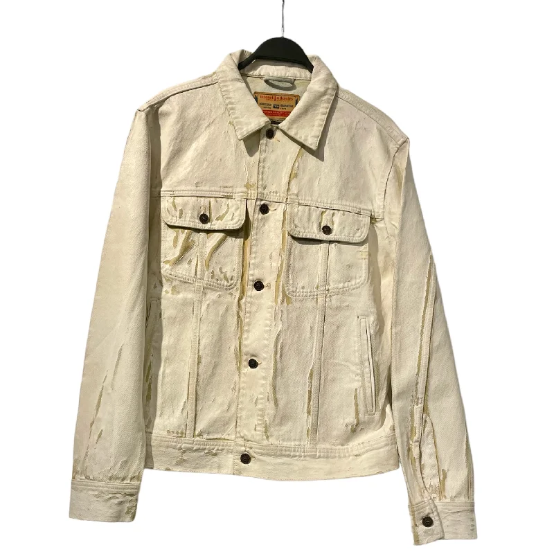 DIESEL/Denim Jkt/M/Cotton/WHT/ Confident Men's High