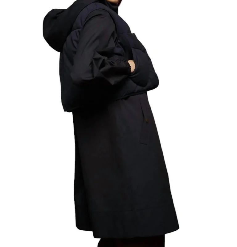 Osaka Coat In Navy Bold Men's Animal