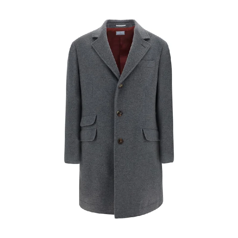 Brunello Cucinelli Men's Coat Tough Men's Tactical