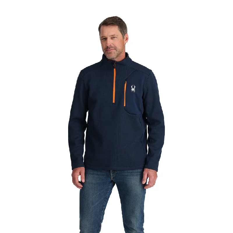 Mens Bandit Half Zip - True Navy Business