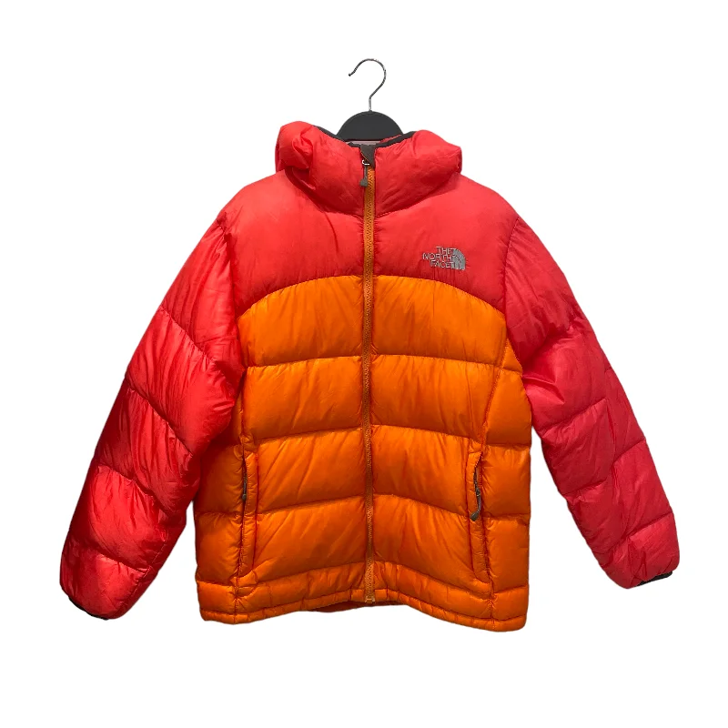 THE NORTH FACE/Puffer Jkt/L/ORN/Nylon Casual Men's Loose
