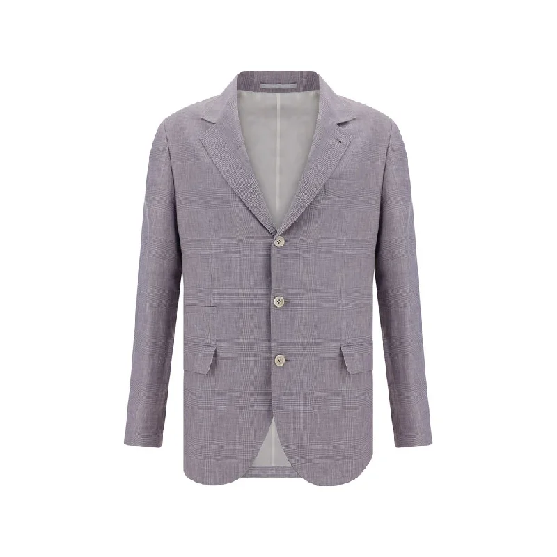 Brunello Cucinelli Blazer Men's Jacket Elegant Men's Cashmere