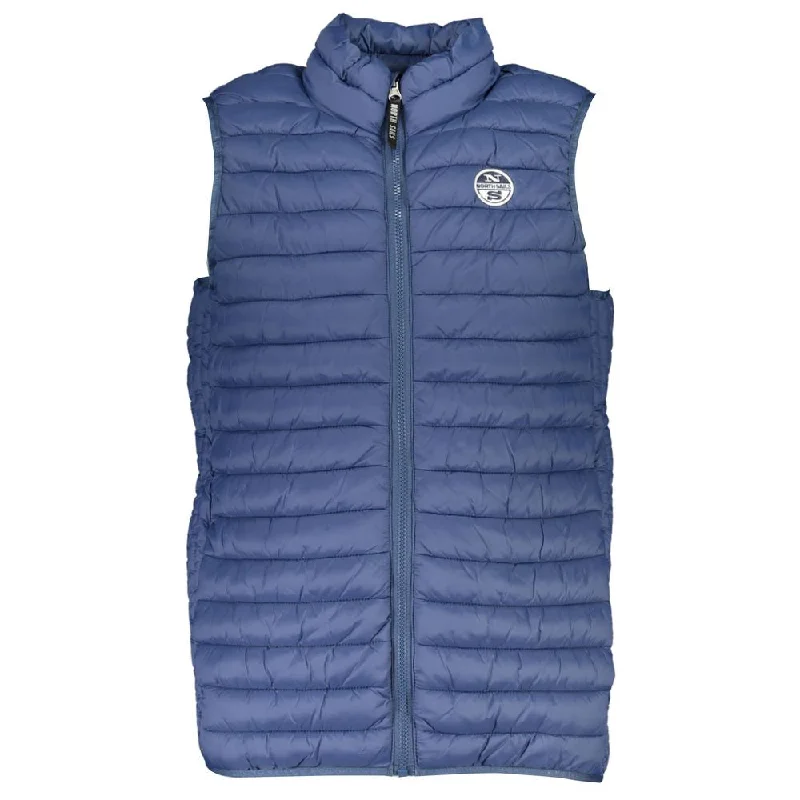 North Sails Sleek Sleeveless Zip-Up Vest with Men's Pockets Modern Men's Tech