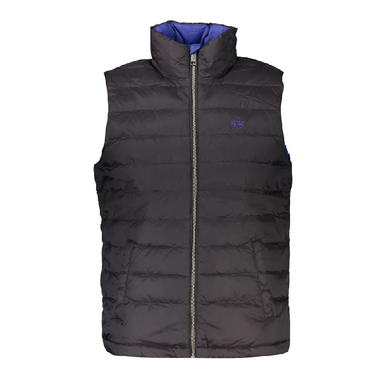La Martina  Polyamide Men's Jacket Elegant Men's Cashmere