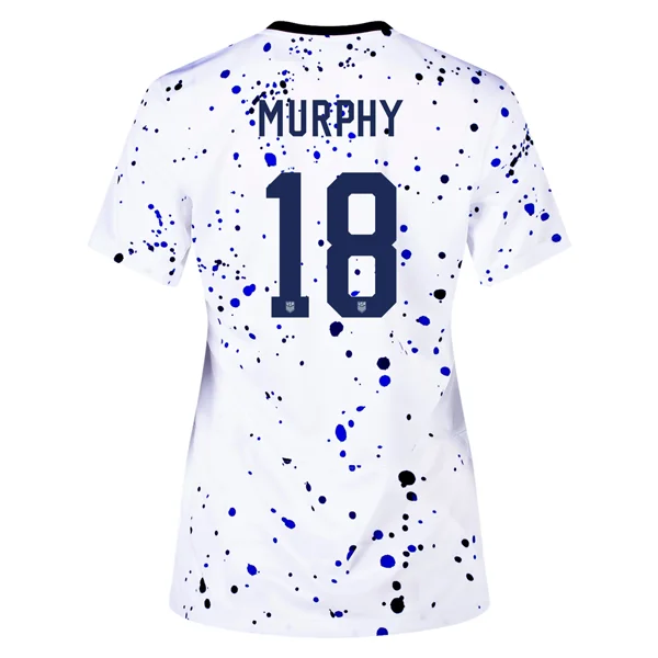 Nike Womens United States Casey Murphy 4 Star Home Jersey 23/24 w/ 2019 World Cup Champion Patch (White/Loyal Blue) Athletic Men's Compression Nike Womens United States Casey Murphy 4 Star Home Jersey 23/24 w/ 2019 World Cup Champion Patch (White/Loyal Blue) Athletic Men's Compression