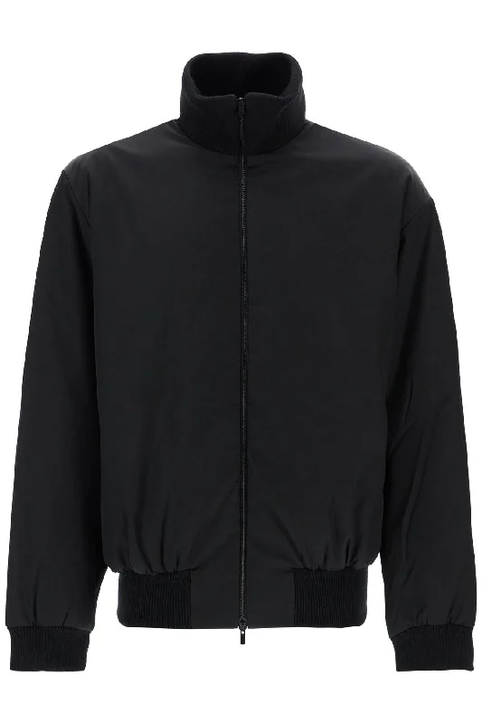 Fear Of God Men's  Nylon Bomber With High Collar Cool Men's Skate