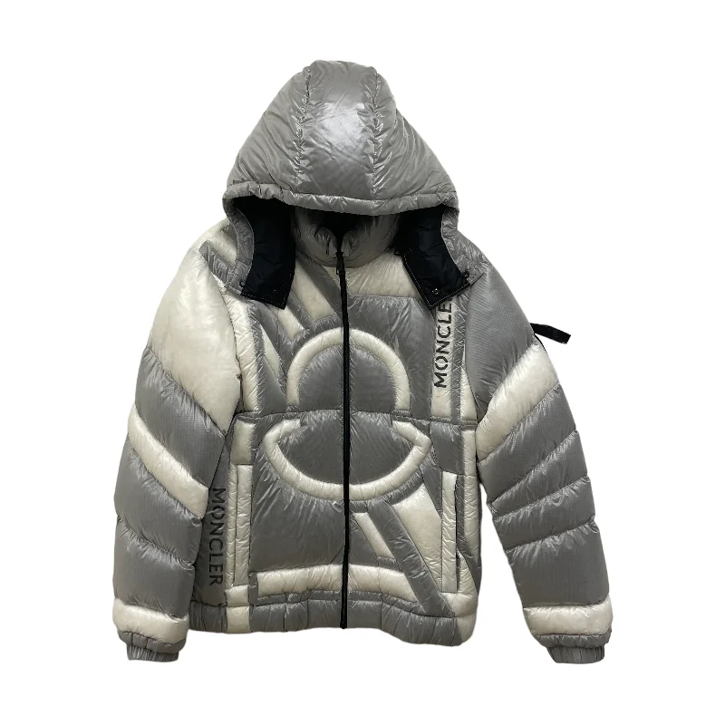 MONCLER/CRAIG GREEN Puffer Jkt/2/Polyester/SLV Sharp Men's Italian