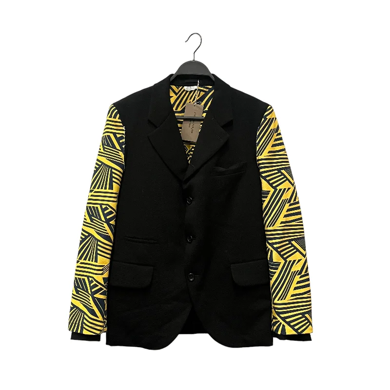 COMME des GARCONS HOMME PLUS/Tailored Jkt/S/Black/Wool/PK-J035/PK-J035 Cool Men's Distressed COMME des GARCONS HOMME PLUS/Tailored Jkt/S/Black/Wool/PK-J035/PK-J035 Cool Men's Distressed