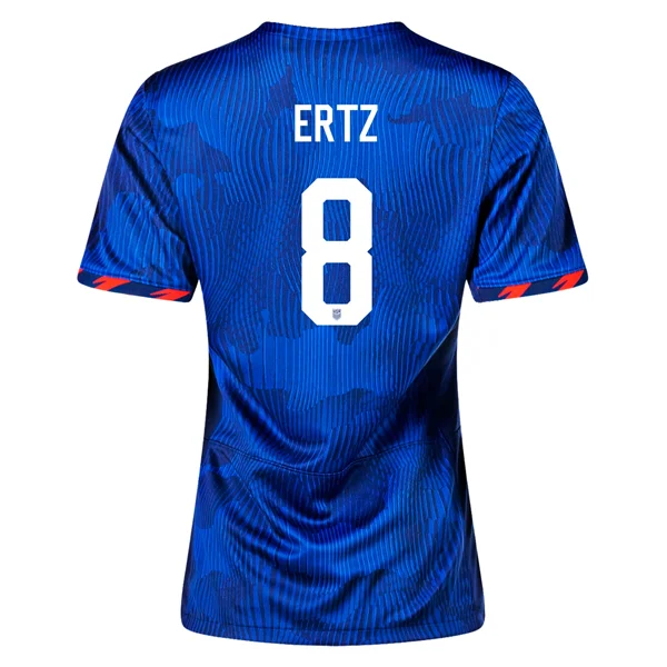 Nike Womens United States Julie Ertz 4 Star Away Jersey 23/24 w/ 2019 World Cup Champion Patch (Hyper Royal/Loyal Blue) Classic Men's Pin Nike Womens United States Julie Ertz 4 Star Away Jersey 23/24 w/ 2019 World Cup Champion Patch (Hyper Royal/Loyal Blue) Classic Men's Pin