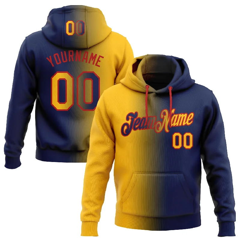 Custom Stitched Navy Gold-Red Gradient Fashion Sports Pullover Sweatshirt Hoodie Modern Men's Geometric Custom Stitched Navy Gold-Red Gradient Fashion Sports Pullover Sweatshirt Hoodie Modern Men's Geometric