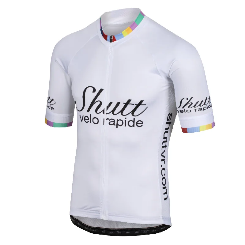 Team Shutt Jersey - White Relaxed Men's Beach
