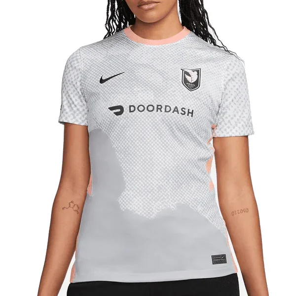 Nike Womens Angel City Away Jersey 22/23 (White/Wolf Grey/Dark Smoke Grey) Elegant Men's Cashmere Nike Womens Angel City Away Jersey 22/23 (White/Wolf Grey/Dark Smoke Grey) Elegant Men's Cashmere