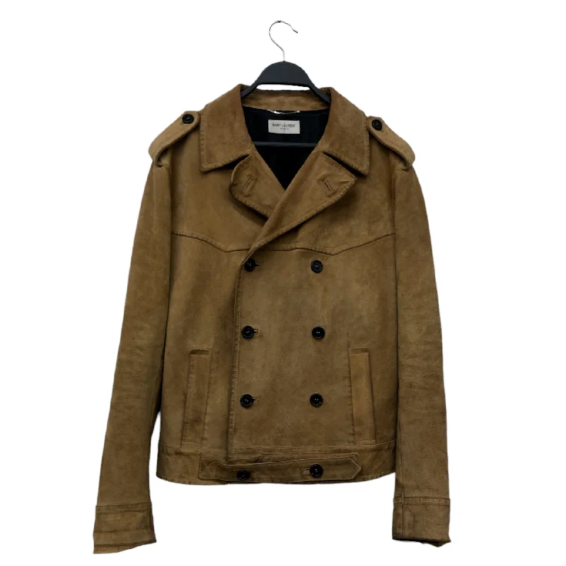 SAINT LAURENT/Jacket/L/Suede/CML Lumberjack