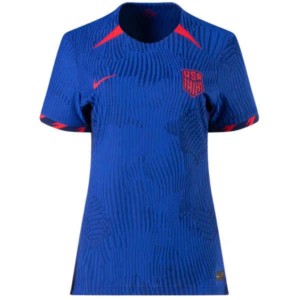 Nike Womens United States Match Authentic Away Jersey 23/24 (Hyper Royal/Speed Red) Unique Men's Patch Nike Womens United States Match Authentic Away Jersey 23/24 (Hyper Royal/Speed Red) Unique Men's Patch