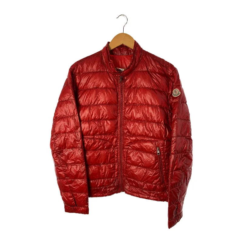MONCLER/Puffer Jkt/3/RED/Nylon/ Hip Men's Retro