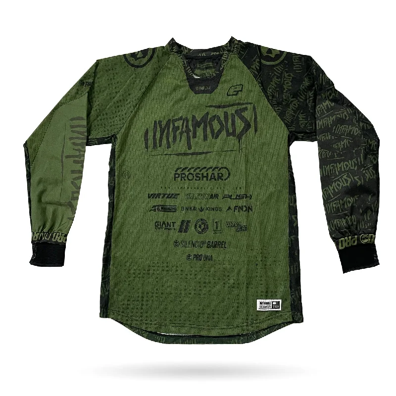 Infamous Jersey - Olive Tampa Elegant Men's Cashmere