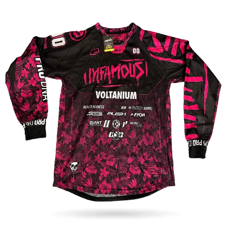 Infamous Jersey - Pink Tropical Modern Men's Tech