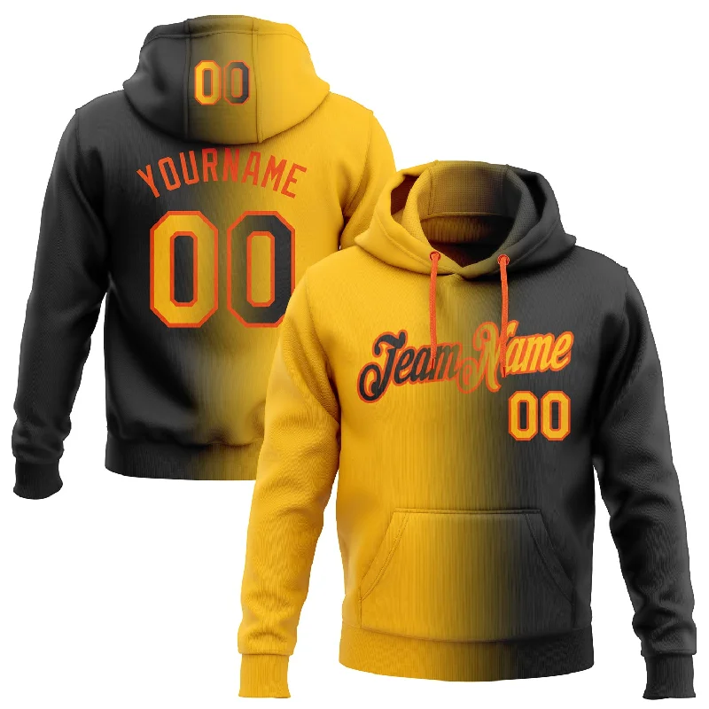 Custom Stitched Black Gold-Orange Gradient Fashion Sports Pullover Sweatshirt Hoodie Dynamic Men's Moto Custom Stitched Black Gold-Orange Gradient Fashion Sports Pullover Sweatshirt Hoodie Dynamic Men's Moto