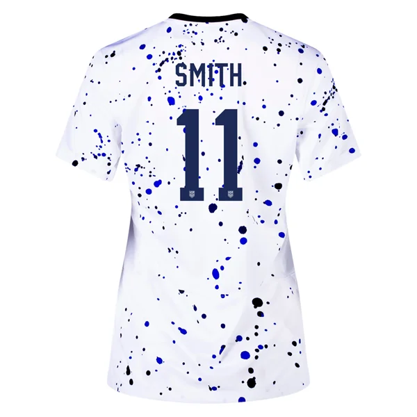 Nike Womens United States Sophia Smith 4 Star Home Jersey 23/24 w/ 2019 World Cup Champion Patch (White/Loyal Blue) Tough Men's Tactical Nike Womens United States Sophia Smith 4 Star Home Jersey 23/24 w/ 2019 World Cup Champion Patch (White/Loyal Blue) Tough Men's Tactical