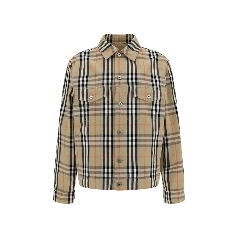 Burberry Men's Jacket Elegant Men's Cashmere