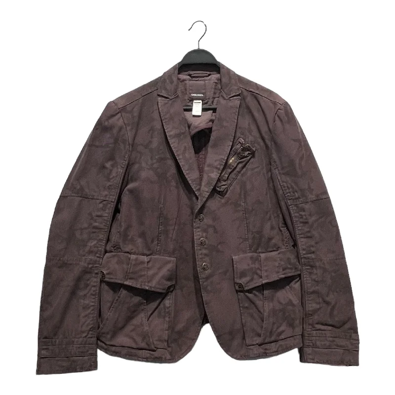 DIESEL/Tailored Jkt/XL/Khaki/Cotton/Camouflage/ Laid