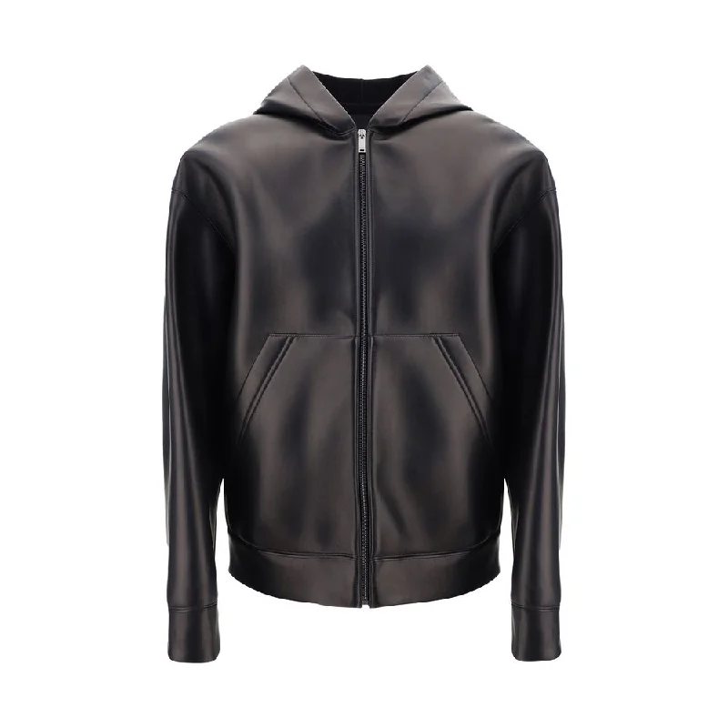 Valentino Pap Leather Men's Jacket Modern Men's 