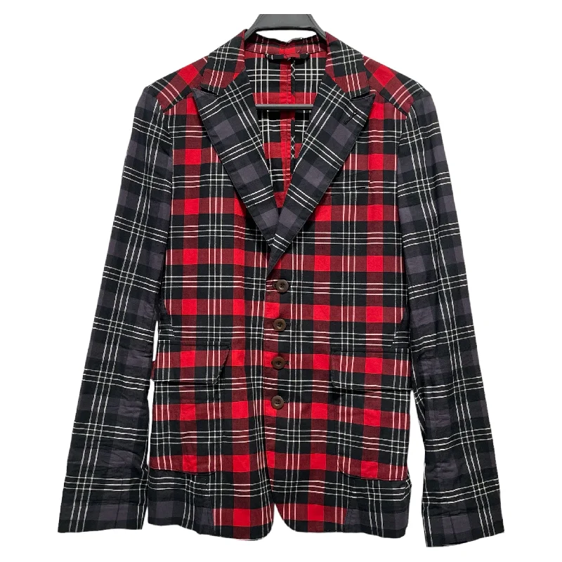 Vivienne Westwood MAN//Jacket/46/RED/Cotton/Plaid// Beach