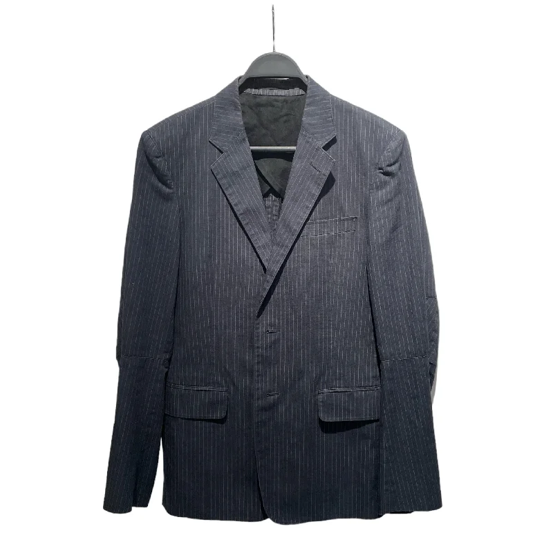 Helmut Lang/Tailored Jkt/38/Navy/Cotton/Stripe/ Artistic Men's Avant