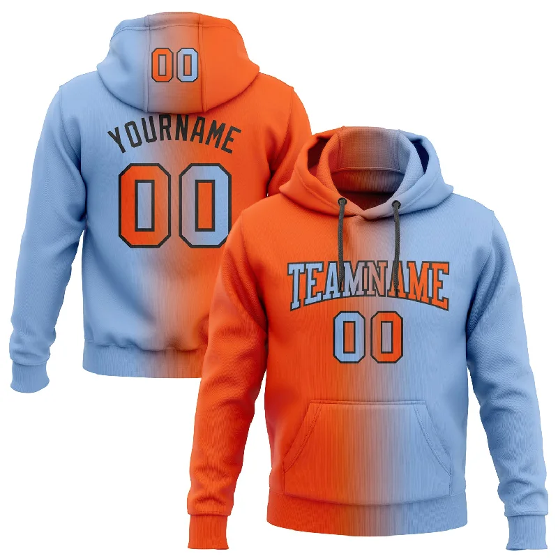 Custom Stitched Light Blue Orange-Black Gradient Fashion Sports Pullover Sweatshirt Hoodie Cozy Men's Sherpa Custom Stitched Light Blue Orange-Black Gradient Fashion Sports Pullover Sweatshirt Hoodie Cozy Men's Sherpa