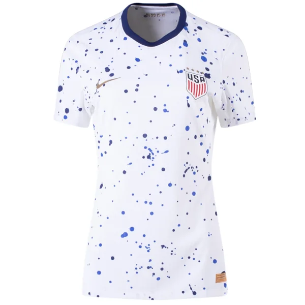 Nike Womens United States 4 Star Authentic Match Home Jersey 23/24 (White/Loyal Blue) Hip Men's Retro Nike Womens United States 4 Star Authentic Match Home Jersey 23/24 (White/Loyal Blue) Hip Men's Retro