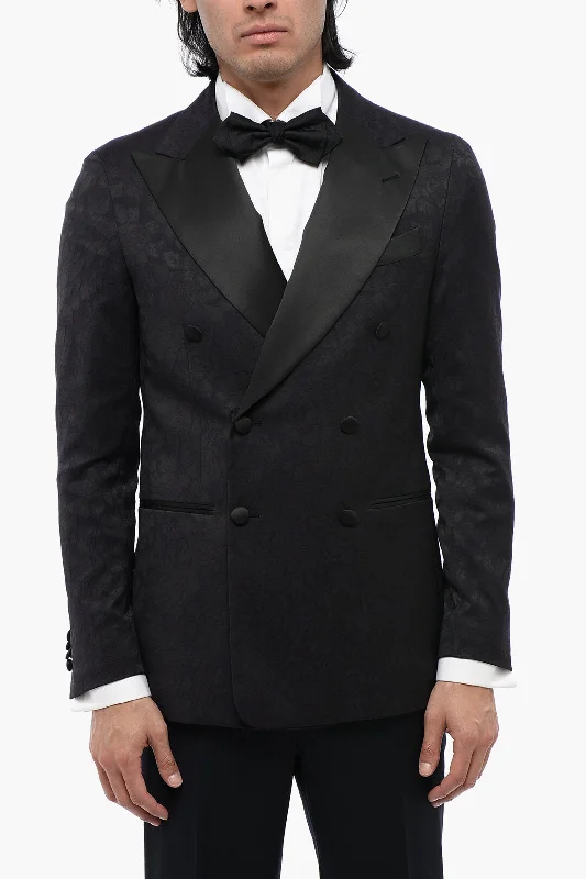 Corneliani Cc Collection Double-Breasted Cerimonia Reward Jacquard Blaz Casual Men's Japanese Corneliani Cc Collection Double-Breasted Cerimonia Reward Jacquard Blaz Casual Men's Japanese