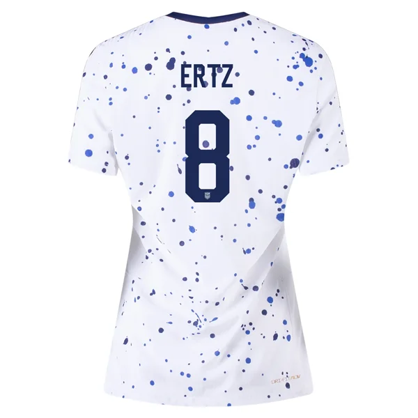Nike Womens United States Julie Ertz 4 Star Authentic Match Home Jersey 23/24 w/ 2019 World Cup Champions Patch (White/Loyal Blue) Refined Men's Velvet Nike Womens United States Julie Ertz 4 Star Authentic Match Home Jersey 23/24 w/ 2019 World Cup Champions Patch (White/Loyal Blue) Refined Men's Velvet