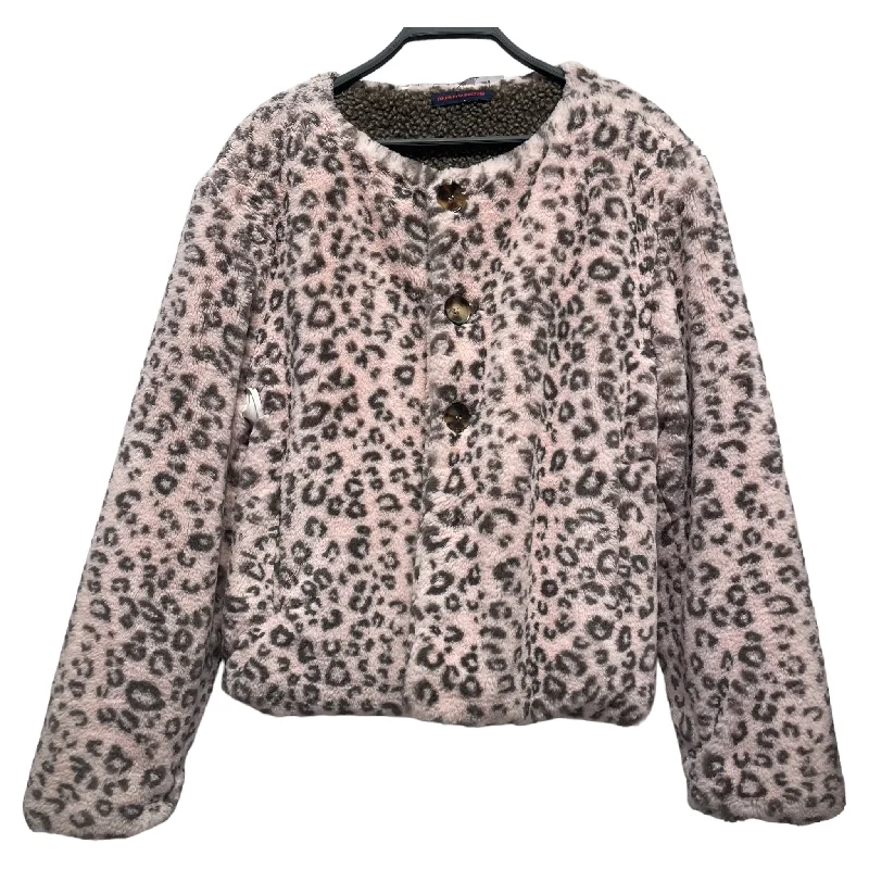 Gosha Rubchinskiy/Coat/S/Fur/PNK/Animal Pattern/leopard print fur// Polished Men's Silk Gosha Rubchinskiy/Coat/S/Fur/PNK/Animal Pattern/leopard print fur// Polished Men's Silk