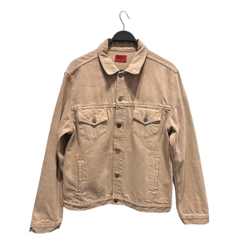 424(FourTwoFour)/Jacket/M/Beige/Cotton/ Tough Men's Military