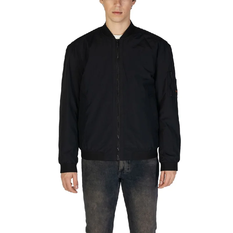 Hugo Boss  Polyamide Men's Jacket Cclassic Men's Tweed