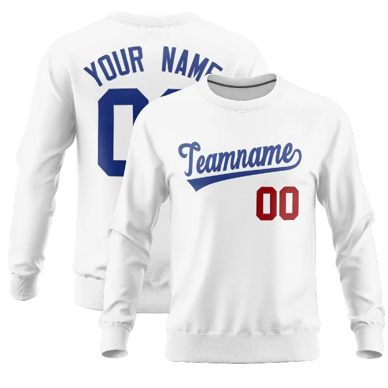 Custom White Classic Style Personalized Uniform Pullover Hoodie Sophisticated Men's 
