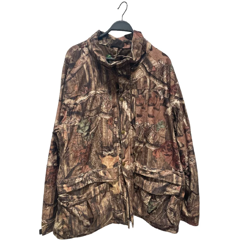Vintage/CABELAS/Military Jkt[PO]/XXL/BRW/Gore-Tex/Camouflage/CABELAS Modern Men's Geometric
