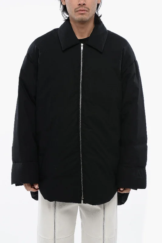 Jil Sander Zip Closure Down Jacket With Collar Vacation