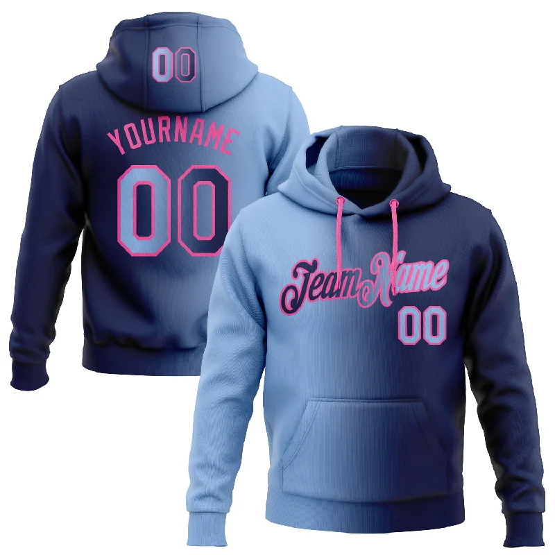 Custom Stitched Navy Light Blue-Pink Gradient Fashion Sports Pullover Sweatshirt Hoodie Earthy Men's Hemp Custom Stitched Navy Light Blue-Pink Gradient Fashion Sports Pullover Sweatshirt Hoodie Earthy Men's Hemp