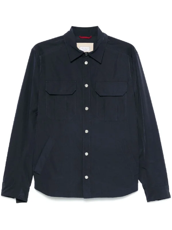 Brunello Cucinelli Men's Jackets blue Bold Men's Statement