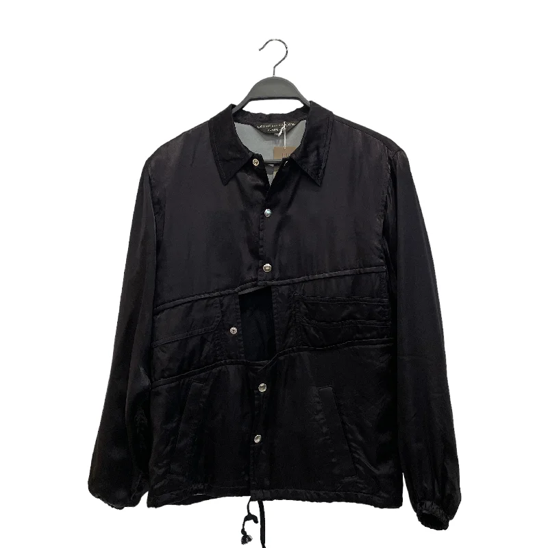 COMME des GARCONS HOMME PLUS/Jacket/XS/BLK/Polyester/Plain Refined Men's Velvet