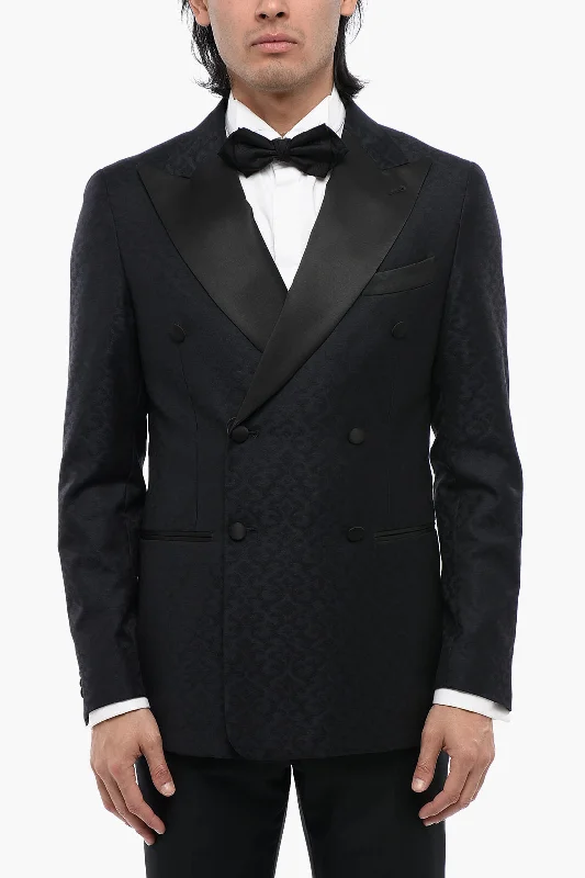 Corneliani Cc Collection Double-Breasted Cerimonia Reward Jacquard Blaz Sophisticated Men's French Corneliani Cc Collection Double-Breasted Cerimonia Reward Jacquard Blaz Sophisticated Men's French