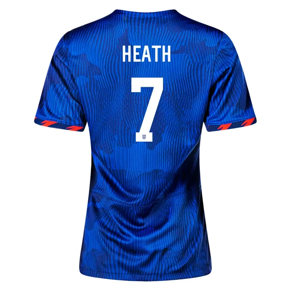 Nike Womens United States Tobin Heath 4 Star Away Jersey 23/24 w/ 2019 World Cup Champion Patch (Hyper Royal/Loyal Blue) Traditional Men's Wool Nike Womens United States Tobin Heath 4 Star Away Jersey 23/24 w/ 2019 World Cup Champion Patch (Hyper Royal/Loyal Blue) Traditional Men's Wool
