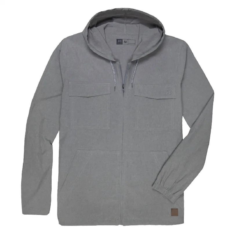 Men's Kylo Jacket In Anchor Sleek Men's Metallic